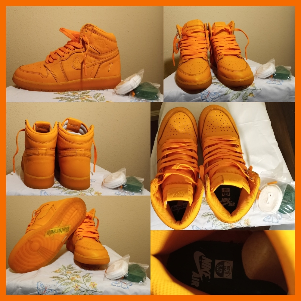 Jordan 1 Retro High Gatorade Orange Peel